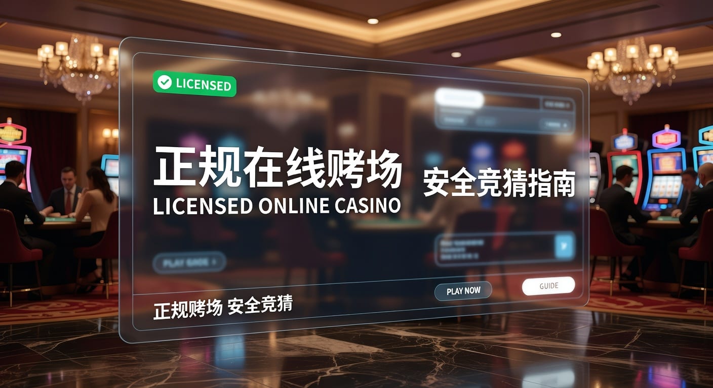 正规在线赌场 licensed online casino：选择与验证指南