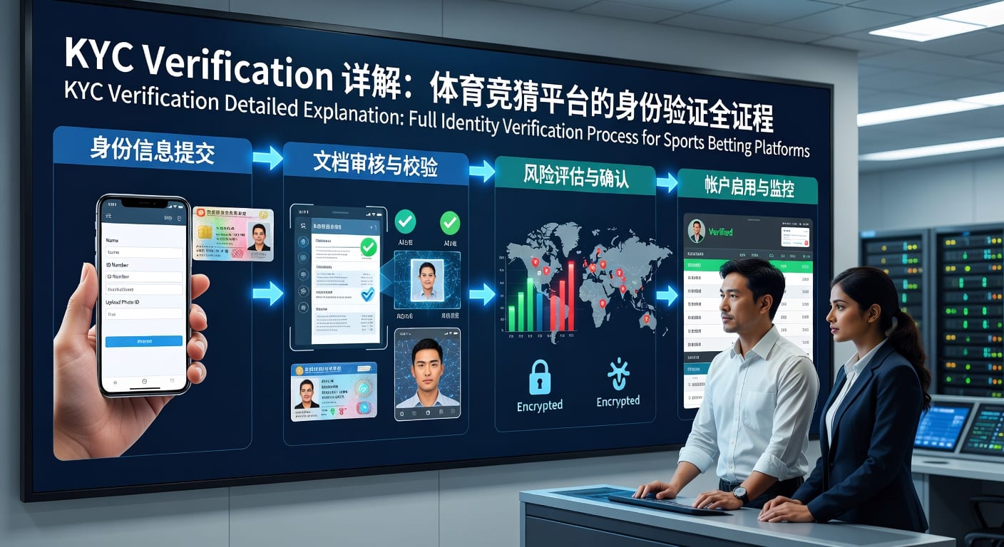 KYC verification 体育投注开户注册审核指南
