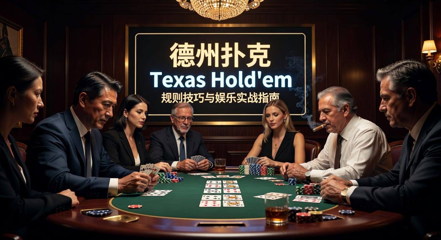 德州扑克 texas hold'em：规则、节奏与实战判断