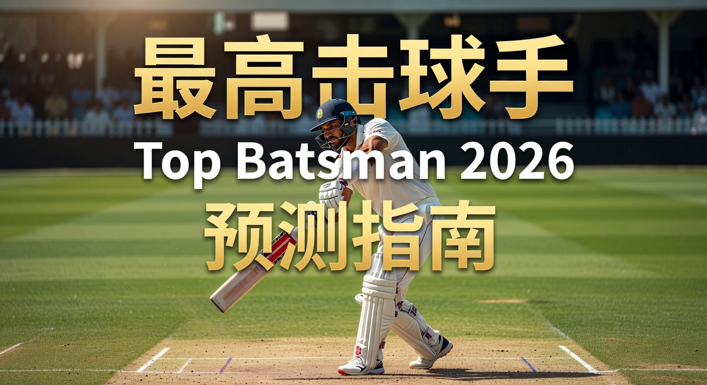 最高击球手 Top Batsman 2026年赛季观察