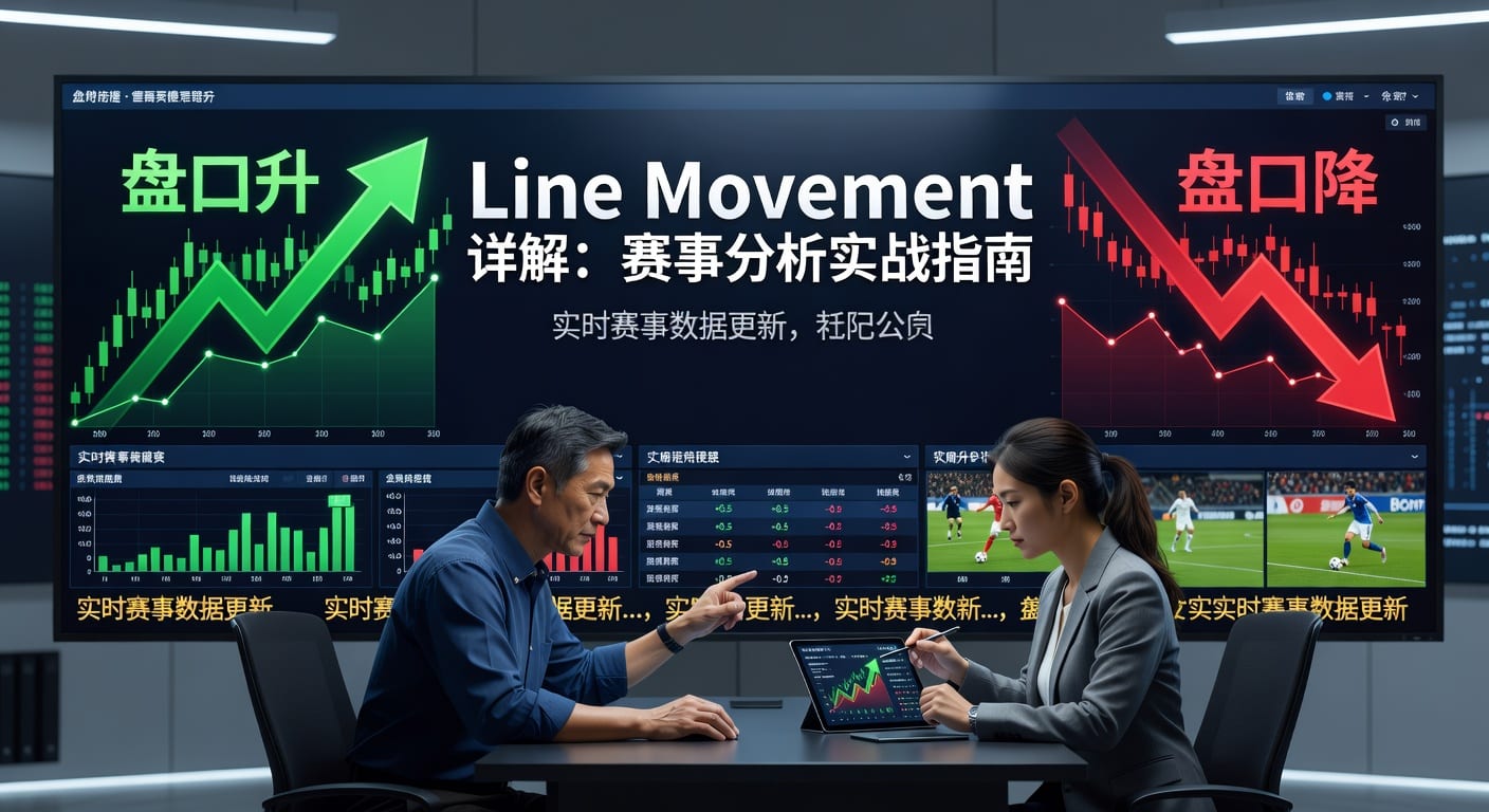 盘口升 盘口降 line movement：赛前读盘实战指南