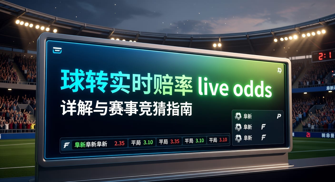 滚球即时赔率 live odds 实战解读：赛中变化与判断