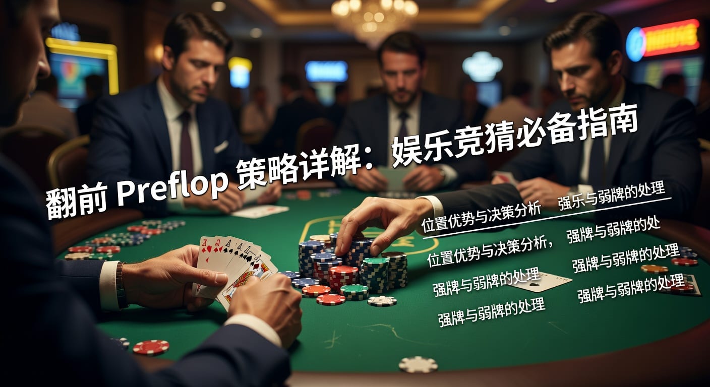 翻前 preflop 实战指南｜起手牌与筹码管理