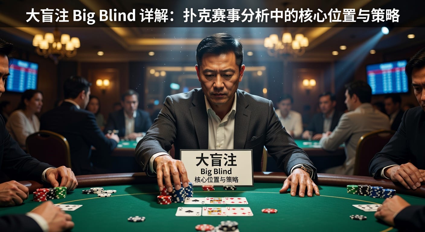 大盲注 big blind：位置价值与下注逻辑
