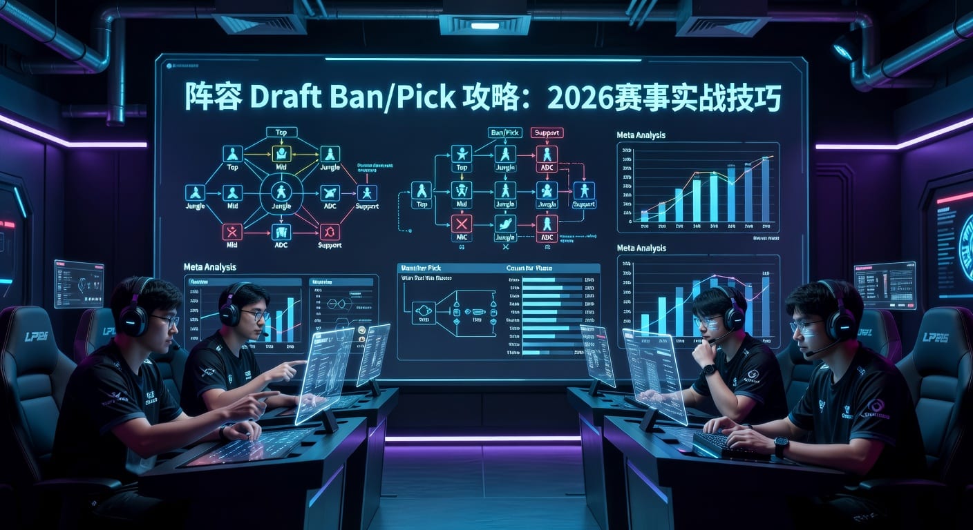 阵容 Draft Ban/Pick 实战解析｜选人节奏与思路