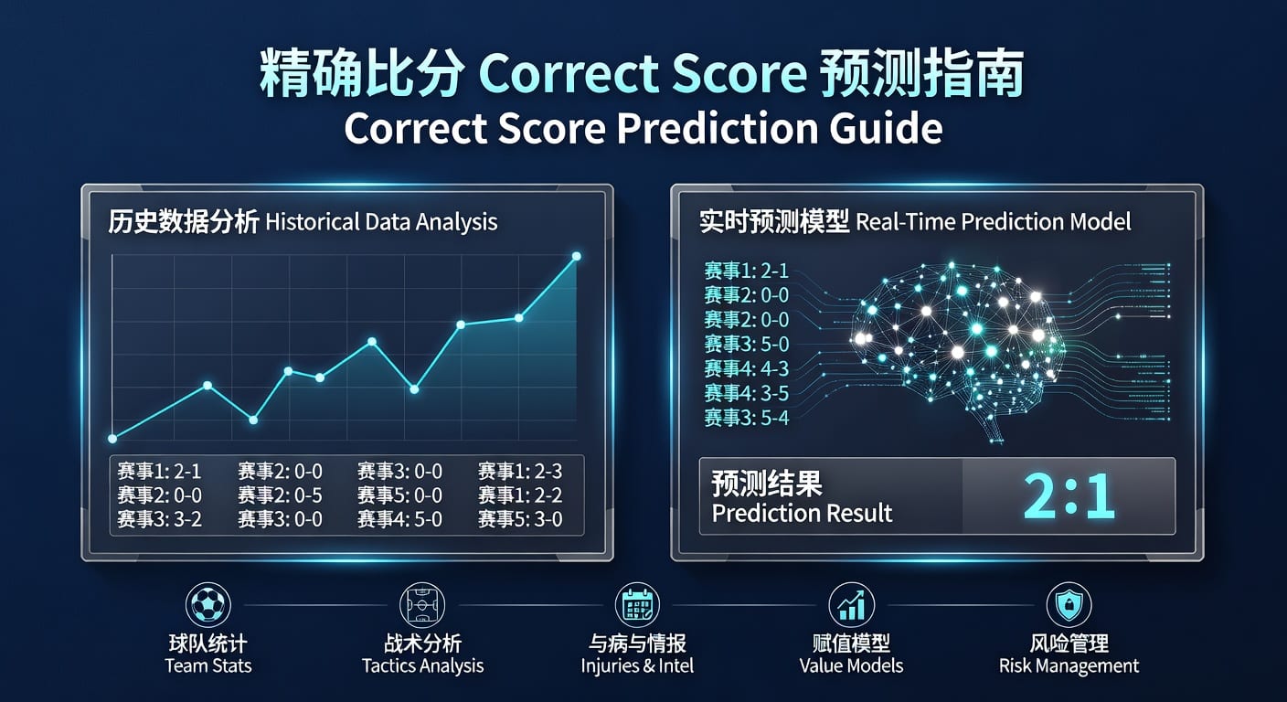 精确比分 correct score 实战解读与投注技巧