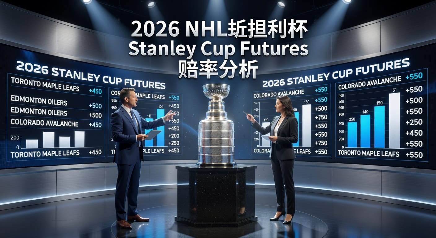 NHL斯坦利杯 Stanley Cup Futures 2026赔率前瞻